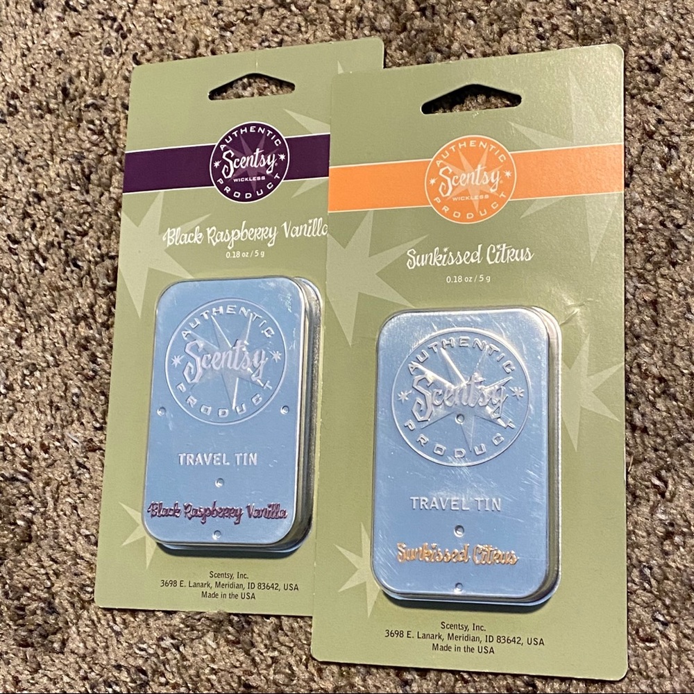 Scentsy travel tins